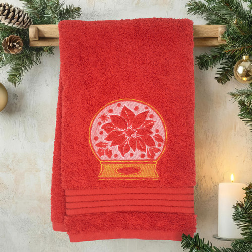 Christmas Embossed Snow Globes