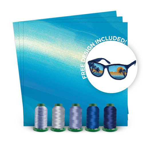 Prism Play Vinyl Applique Kit - Light Blue