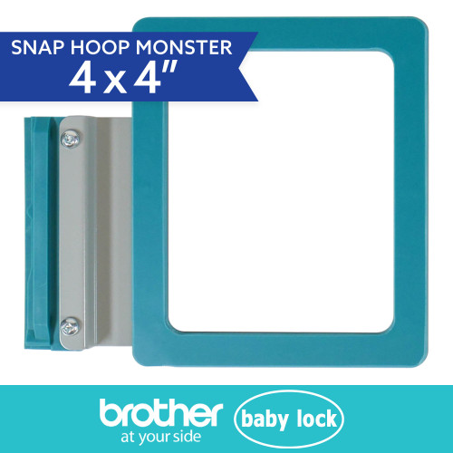 Snap Hoop Monster - 4in x 4in (LM3) - Baby Lock - Brother