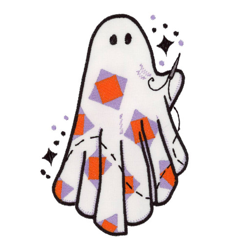 Quilted Ghost Applique 3