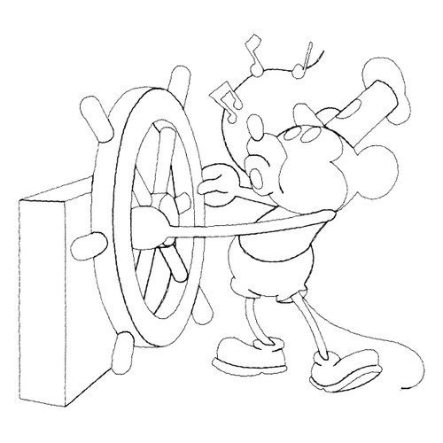 Steamboat Willie Quilting Whistler