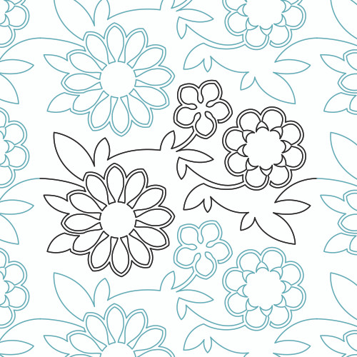 Quilting Flower DIGITAL Quilting Flower DIGITAL