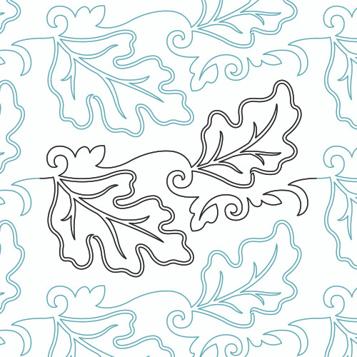 Quilting Leaf DIGITAL Quilting Leaf DIGITAL