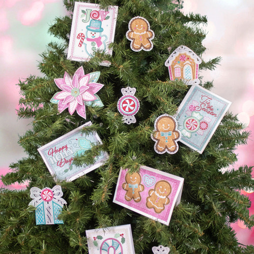 Candy Christmas Cards & Ornaments