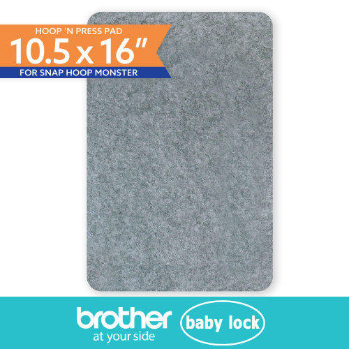Hoop 'n Press Pads - 10" x 16" for Snap Hoop Monster - Baby Lock - Brother