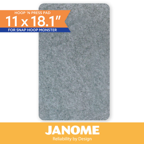 Hoop 'n Press Pads - 11" x 18.1" for Snap Hoop Monster - Janome M17