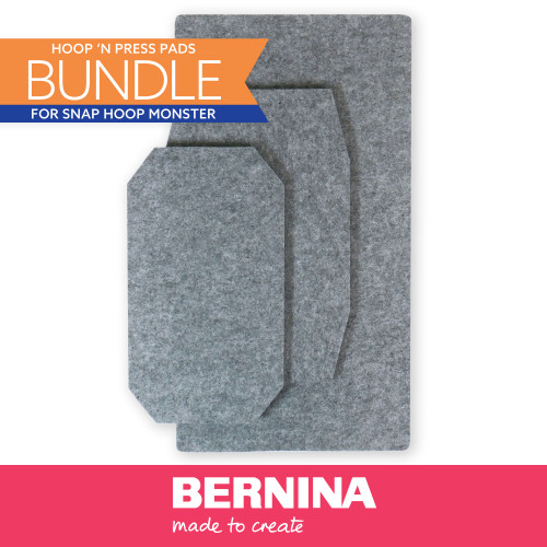 Hoop 'n Press Pads - 3pcs Bundle for Snap Hoop Monster - BERNINA