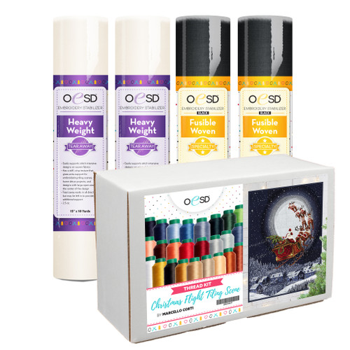 Christmas Flight Complete Tiling Scene Kit