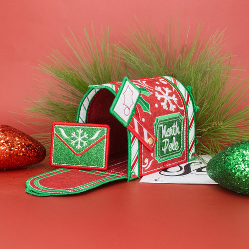 Freestanding Christmas Mailbox