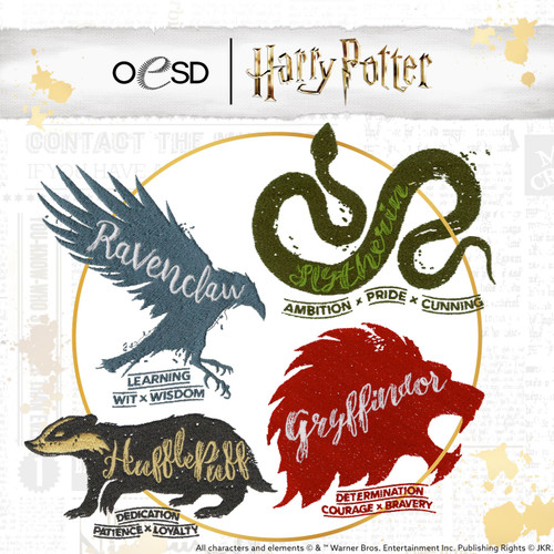 Harry Potter Hogwarts Mascots