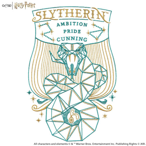 Mythical Magic Slytherin Crest