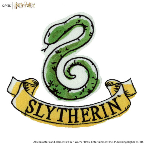 Watercolor Slytherin Snake