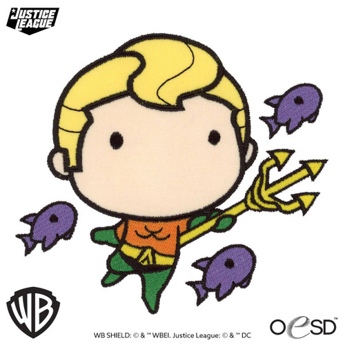 Aquaman Chibi Applique 1