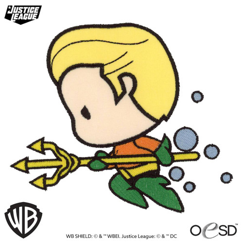 Aquaman Chibi Applique 2