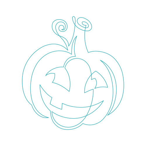 Continuous Jack-O-Lantern DIGITAL