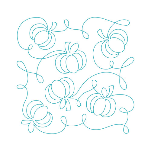 Continuous Pumpkin Square DIGITAL