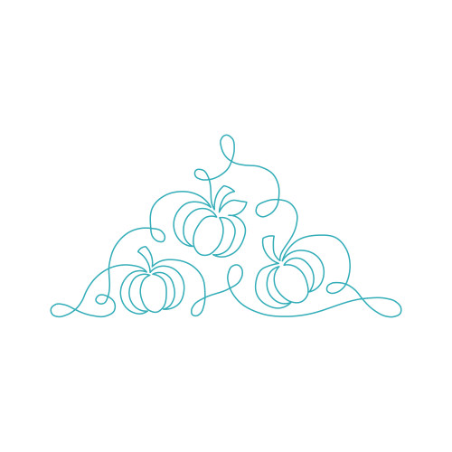 Continuous Pumpkin Triangle 1 DIGITAL
