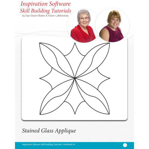 Skill Building Tutorial 5 - Stained Glass Applique in Perfect Embroidery Pro