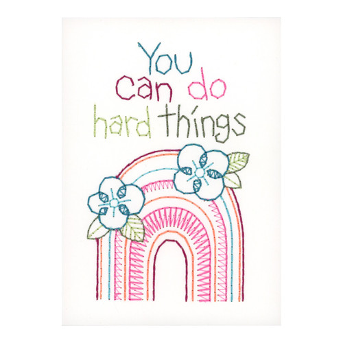 You Can Do Hard Things Card A6