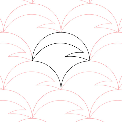 Art Deco Clamshell 5 PANTOprint