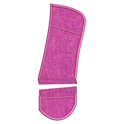 Medium Left Slipper Straps