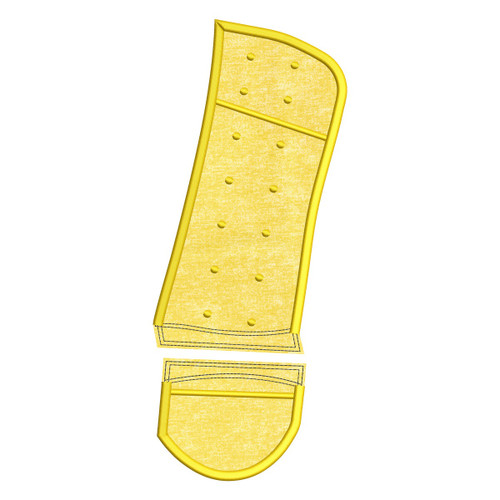 Large Left Slipper Straps