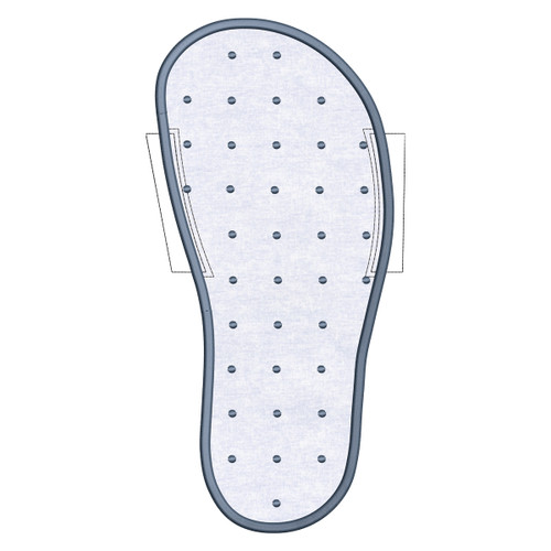 Extra Large Right Slipper Sole
