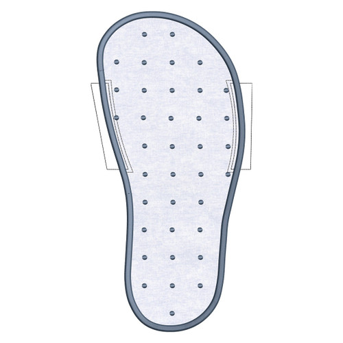 Extra Large Right Slipper Sole
