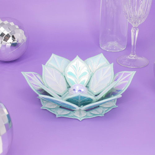 Freestanding Tea Light Lotus