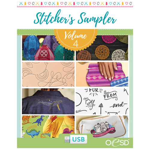 Stitcher's Sampler Vol. 4 USB