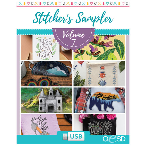 Stitcher's Sampler Vol. 7 USB