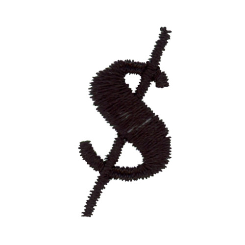 Fancy Alphabet Dollar Sign