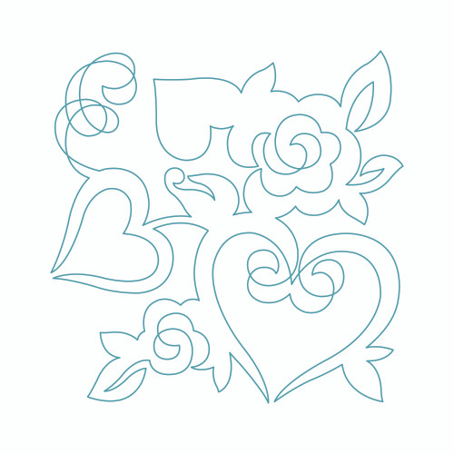 Love Quilting Square 3 DIGITAL