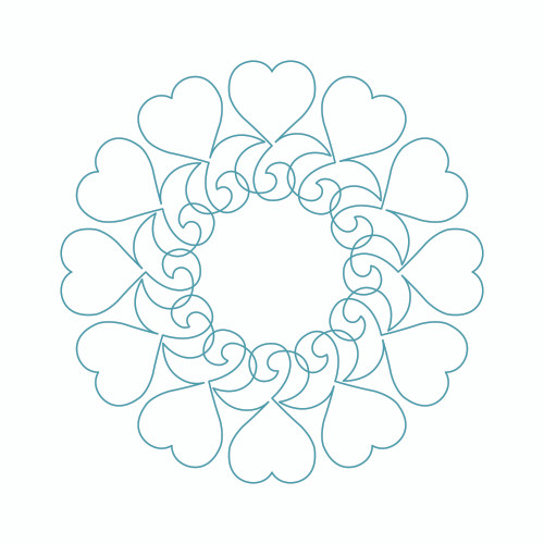 Love Quilting Circle 1 DIGITAL