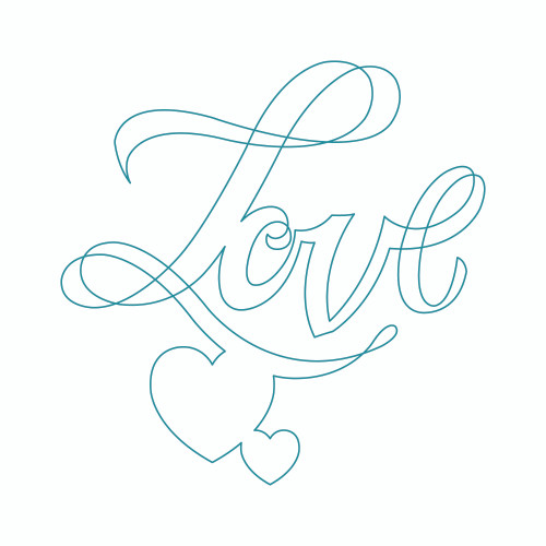 Love Quilting Motif DIGITAL