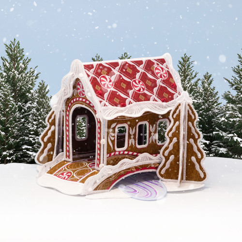 USB - Gingerbread Village Freestanding Bridge