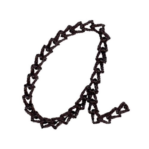 Chain Stitch Capital A