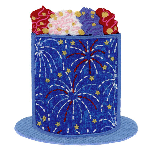 Patriotic Birthday Cake 3