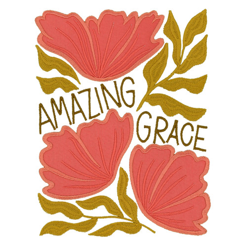 Amazing Grace Applique