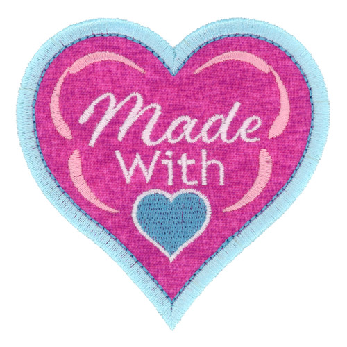 Medium Heart Made With Patch