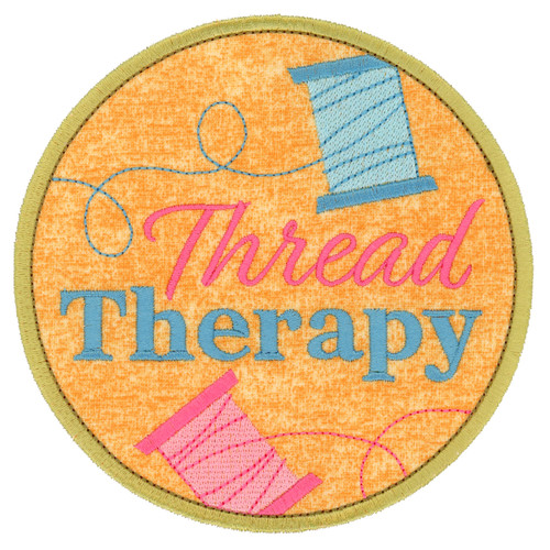 Large Circle Thread Therapy Patch
