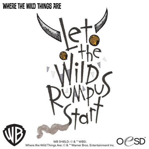 Let the Wild Rumpus Start