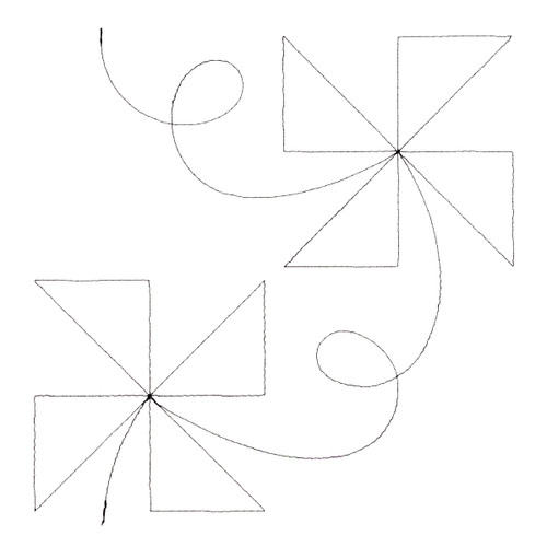 Pinwheel Meander