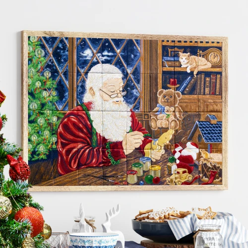 10th Anniversary Santa's Workshop by Dona Gelsinger