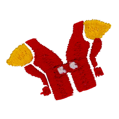 Football Pads Charm