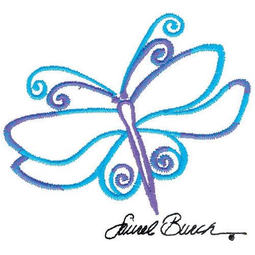 Dragonfly Outline