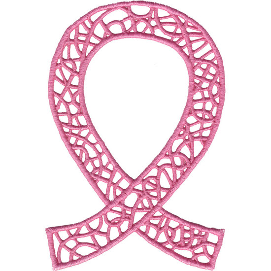 Awareness Ribbon Pink Ribbon Machine Embroidery Design – Blasto Stitch