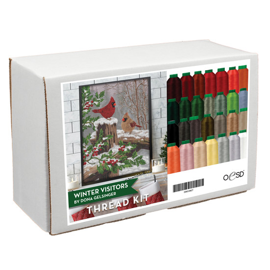 OESD Merry & Bright Embroidery Thread kit ISC90009KIT OR ISWG90009KIT – A1  Reno Vacuum & Sewing