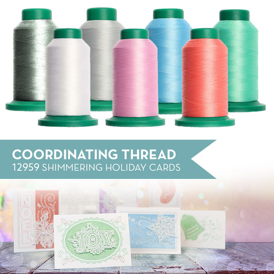 OESD Merry & Bright Embroidery Thread kit ISC90009KIT OR