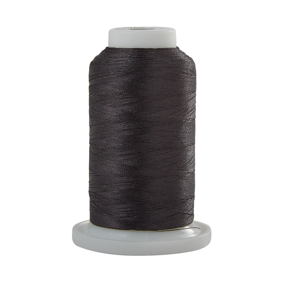 Fine Line Embroidery Thread - Black 1500 Meters (T020)